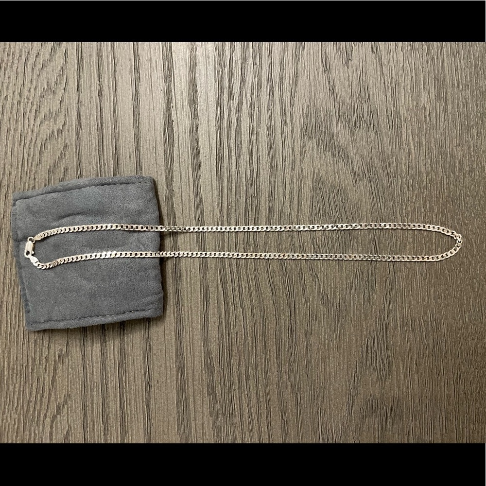 Silver Necklace (Unisex)